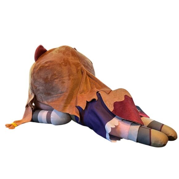 Sega Rising of the Shield Hero Anime Nesoberi Jumbo Plush Doll Raphtalia SG8623 - Picture 5 of 9